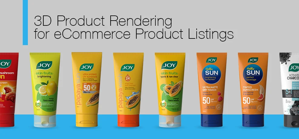 3D Product Renders for E-Commerce: Faster Listings, Better Images