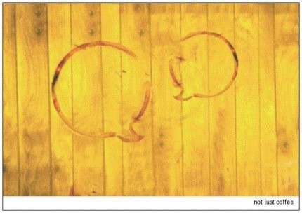 Coffee brand print ad 1 — attribution on request