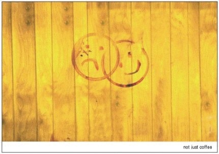 Coffee brand print ad 2 — attribution on request