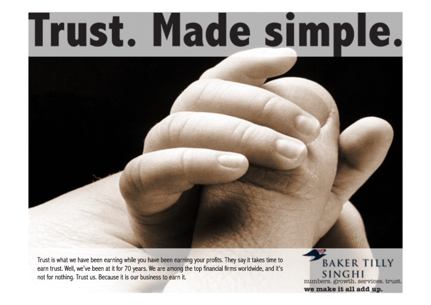 Financial services print ad 1 — attribution on request