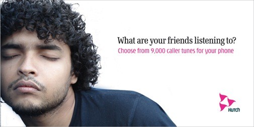 Hutch print/OOH ad 2 — telecom campaign