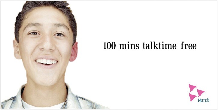 Hutch print/OOH ad 3 — telecom campaign
