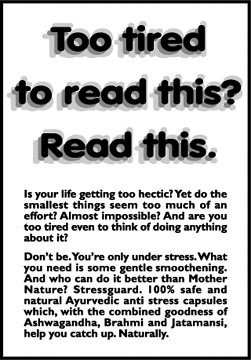 Print advertisement 9 — attribution on request