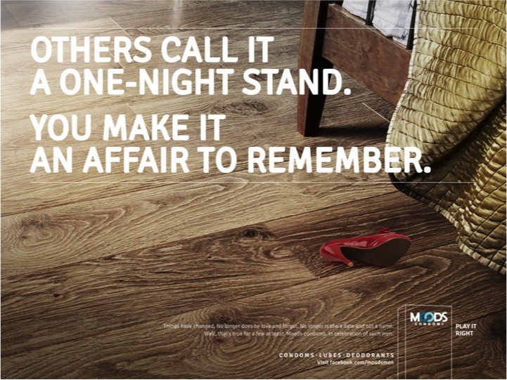 Consumer brand print ad 3 — attribution on request