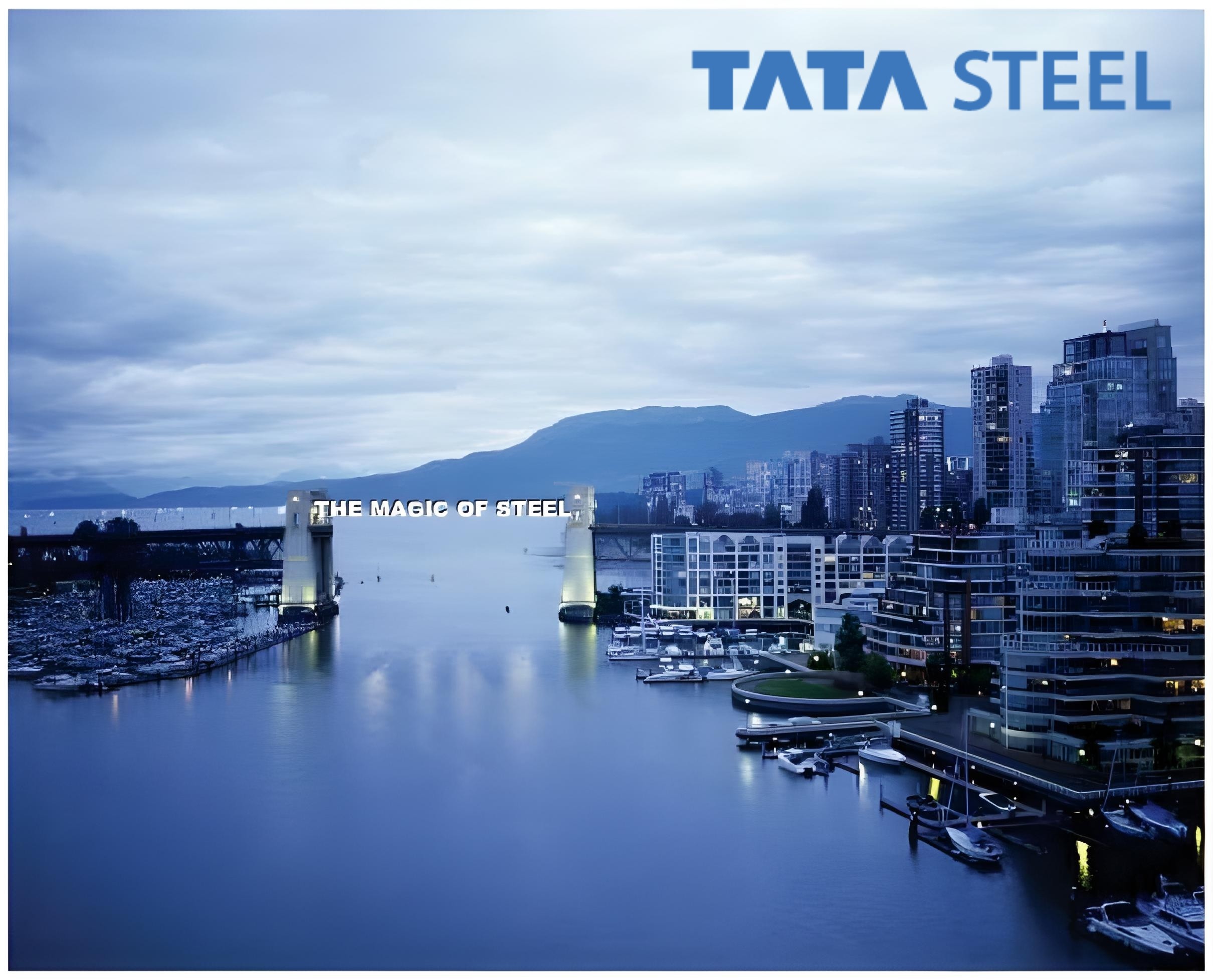 Tata Steel corporate print advertisement